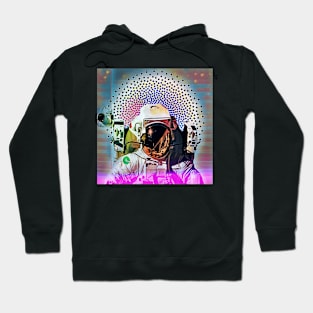 Astronauts and a space walk Hoodie